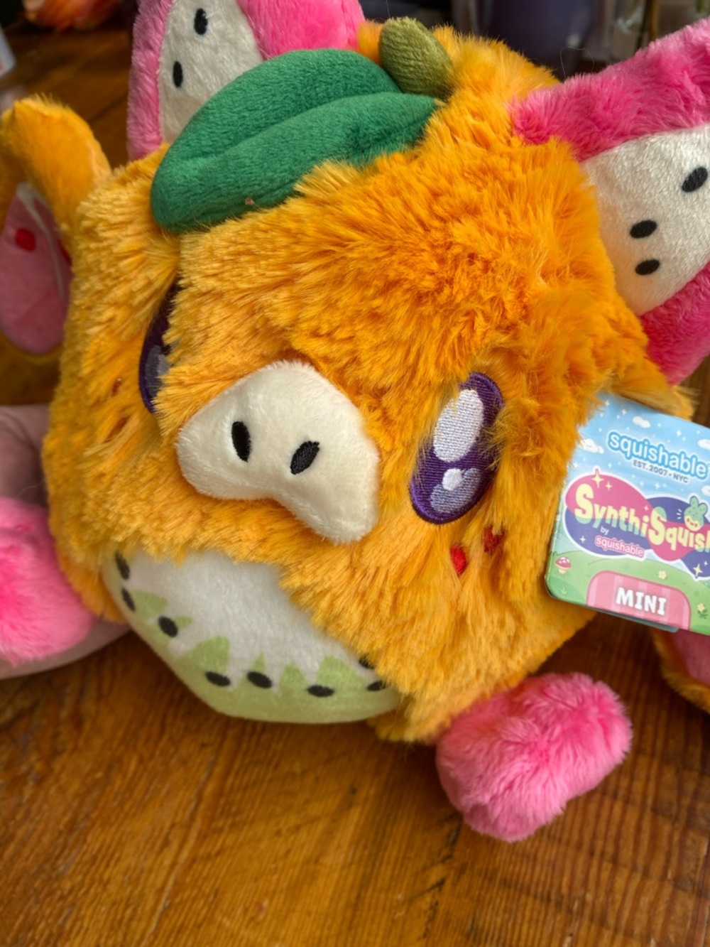 NWT Squishable Mini Fruit Bat 🩷🧡